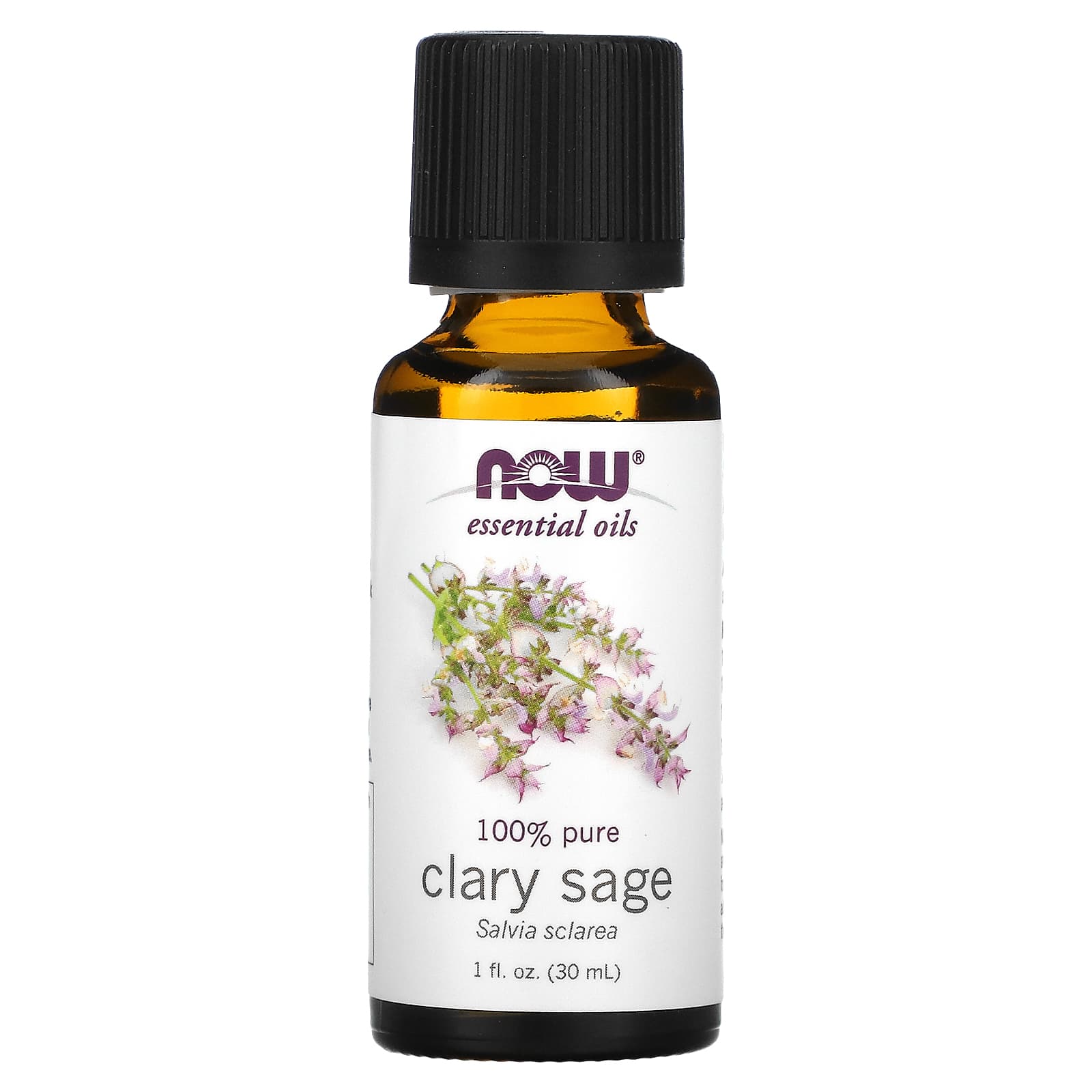 

NOW Foods, Essential Oil, Clary Sage, 1 fl oz (30 ml)