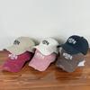 Old Ripped Sun Shading Baseball Hat for Women In Spring and Summer Versatile Letter Embroidery Fashion New Baseball Hat for Men