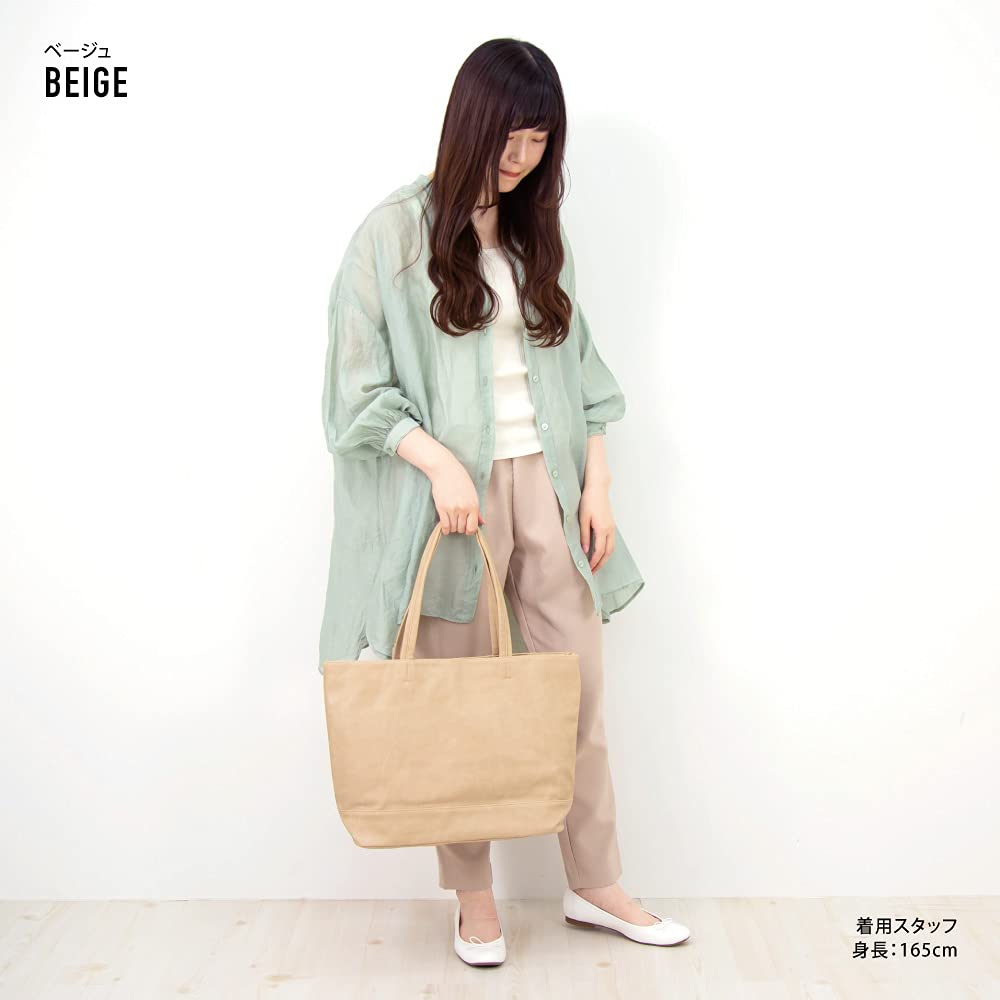 Aventura All PU Leder Tragetasche TAP-30285 Damen Beige Einheitsgröße