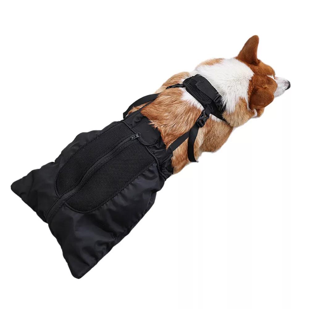 Drag Bag Dragging Bag Recovery Carrier Bag Wheelchair Adjustable Protective Back Leg Drag Bag For Pet Owners Injured Dogs