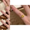 Gold Premium Iris Flower Ring Stylish Copper Finger Ring For Fashionable Women