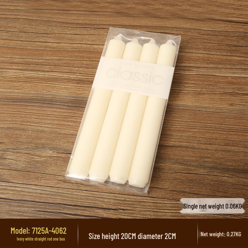 Nordic Romantic Candlelight Dinner Table Decorations: Modern Minimalist Light Luxury Candlestick Ornaments