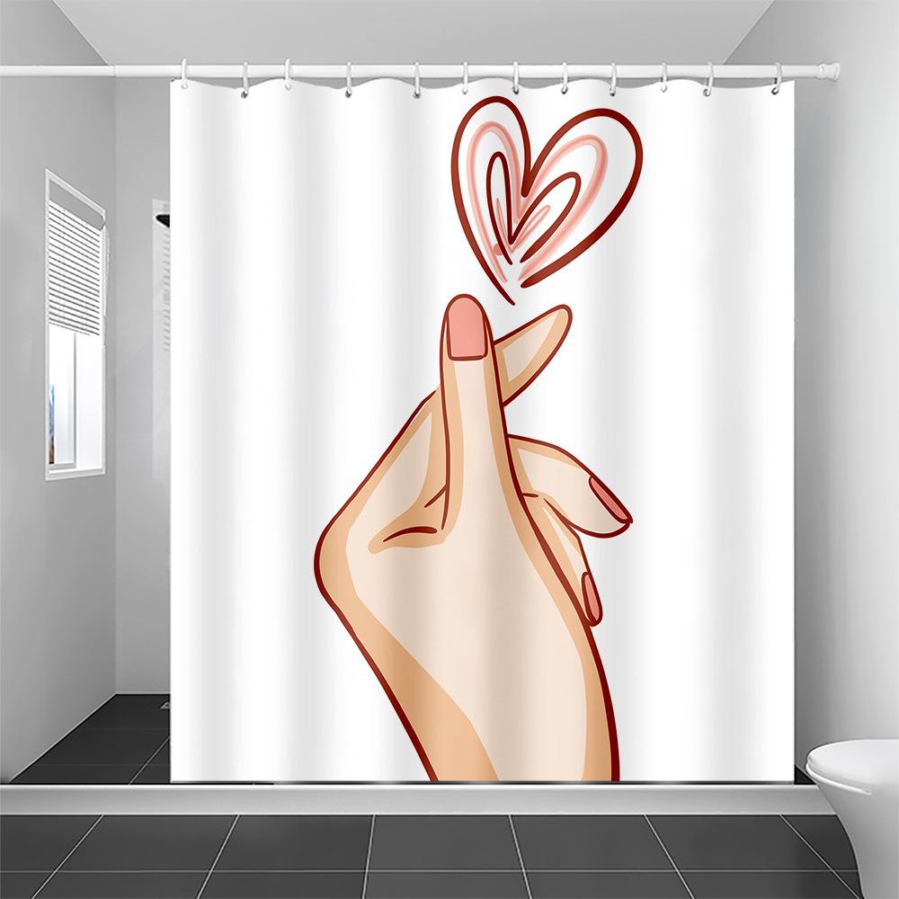 

JINRUN утолщенная водонепроницаемая занавеска для ванной комнаты, устойчивая к плесени, занавеска для душа, занавеска для душевой перегородки, занавеска для душа, занавеска для ванной комнаты, бесплатная перфорация 180*200cm