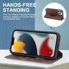 Magnetic Leather Wallet Phone Cover for IPhone 16 Pro Max 14 Plus 13 15 12 for Magsafe Wireless Charging Stand Card Solt Case
