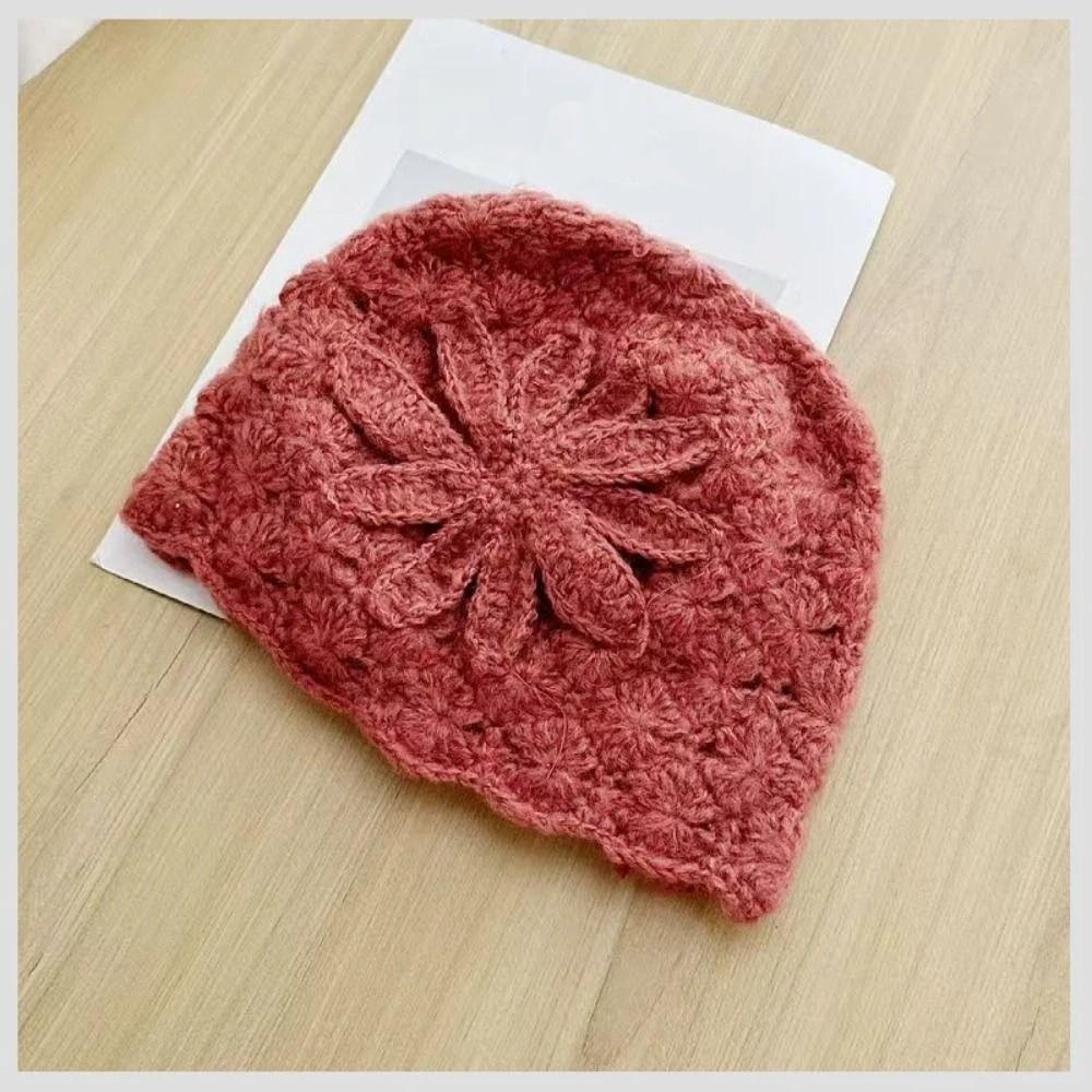 Bohemian Style Beanies Hat Thin Weave Cap Fashion Hollow Out Knitted Hat  Apparel Accessories