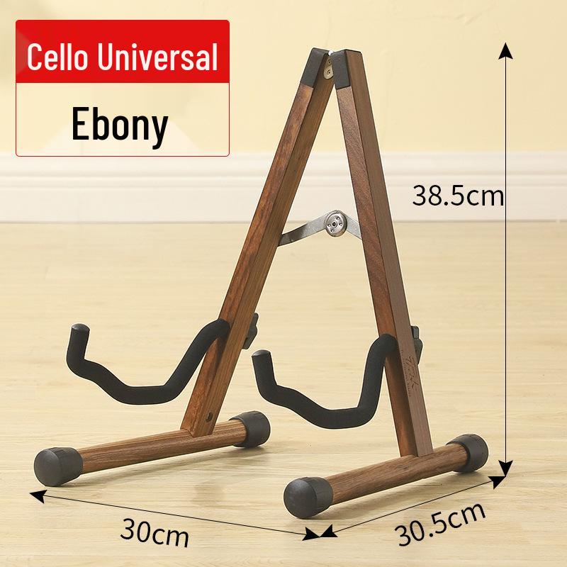 Universal Non-Slip Foldable Cello Display Stand for Home and Performance Use