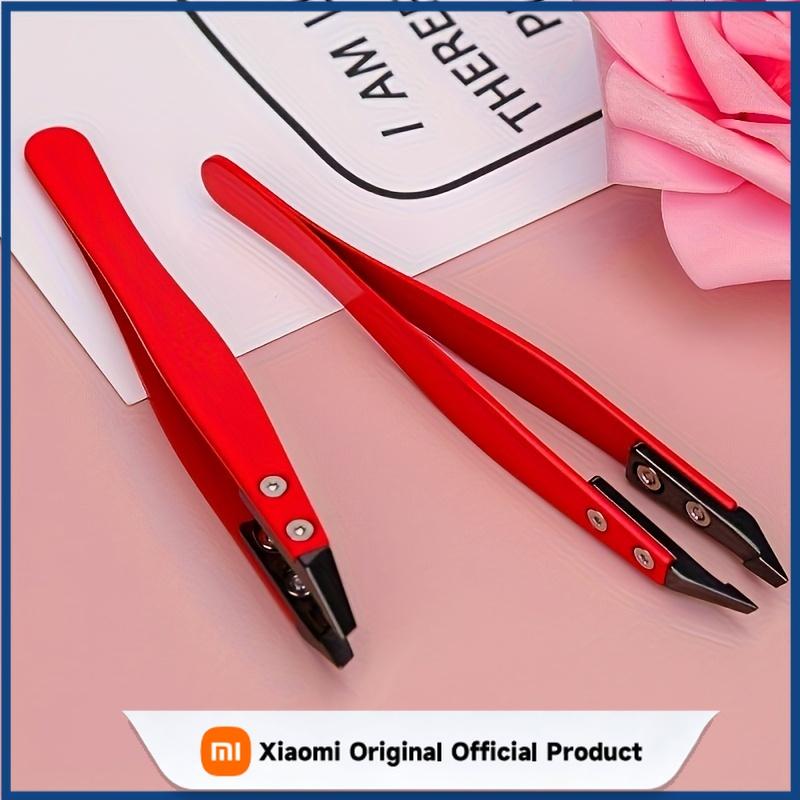 Xiaomi Precision Eyebrow Tweezers Stainless Steel Precision Ceramic Tip Eyebrow Tweezers Professional for Ingrown & Facial Hair Removal