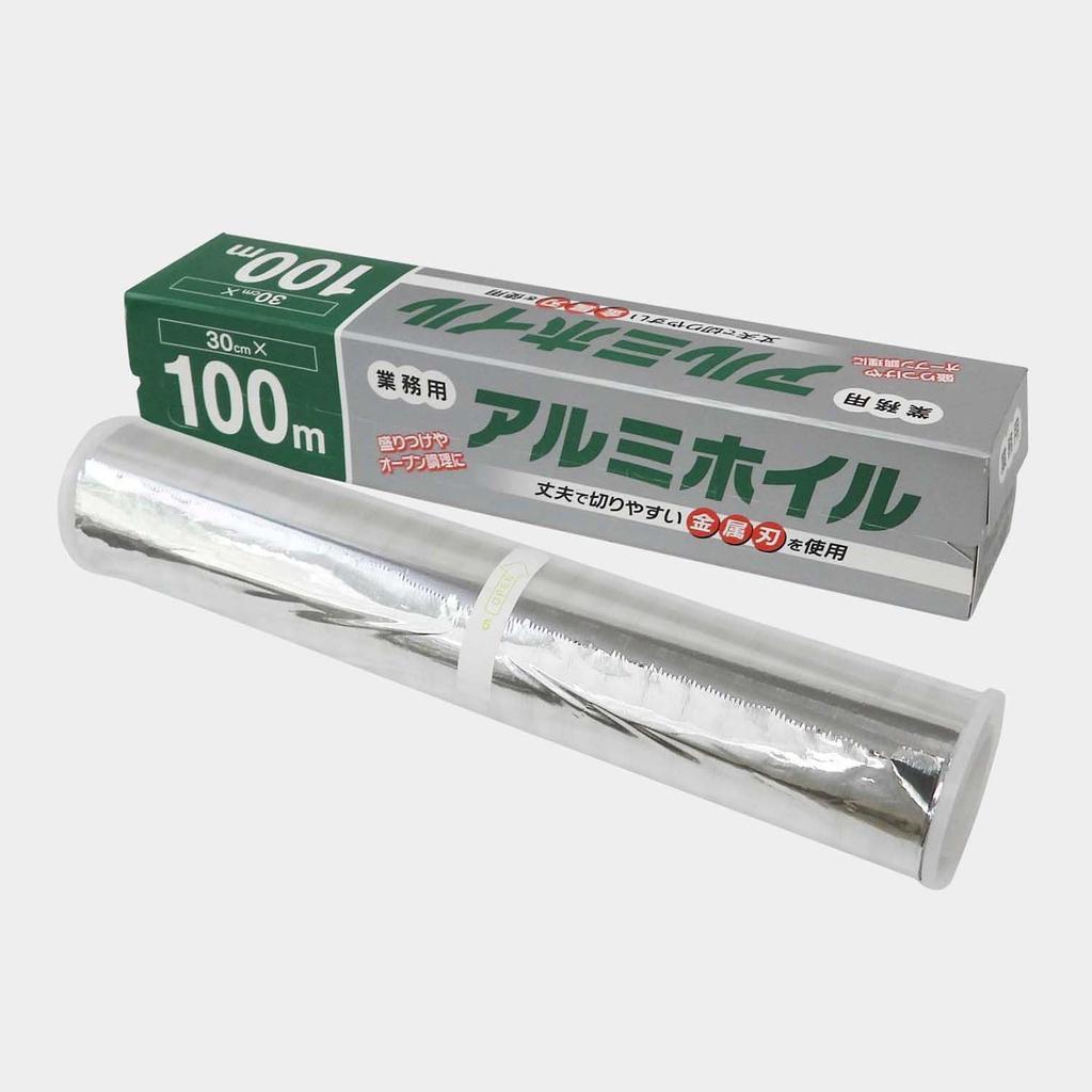 Yamato Bussan Aluminum Commercial 1 30cm X 100m Foil, Use, Piece, Silver,