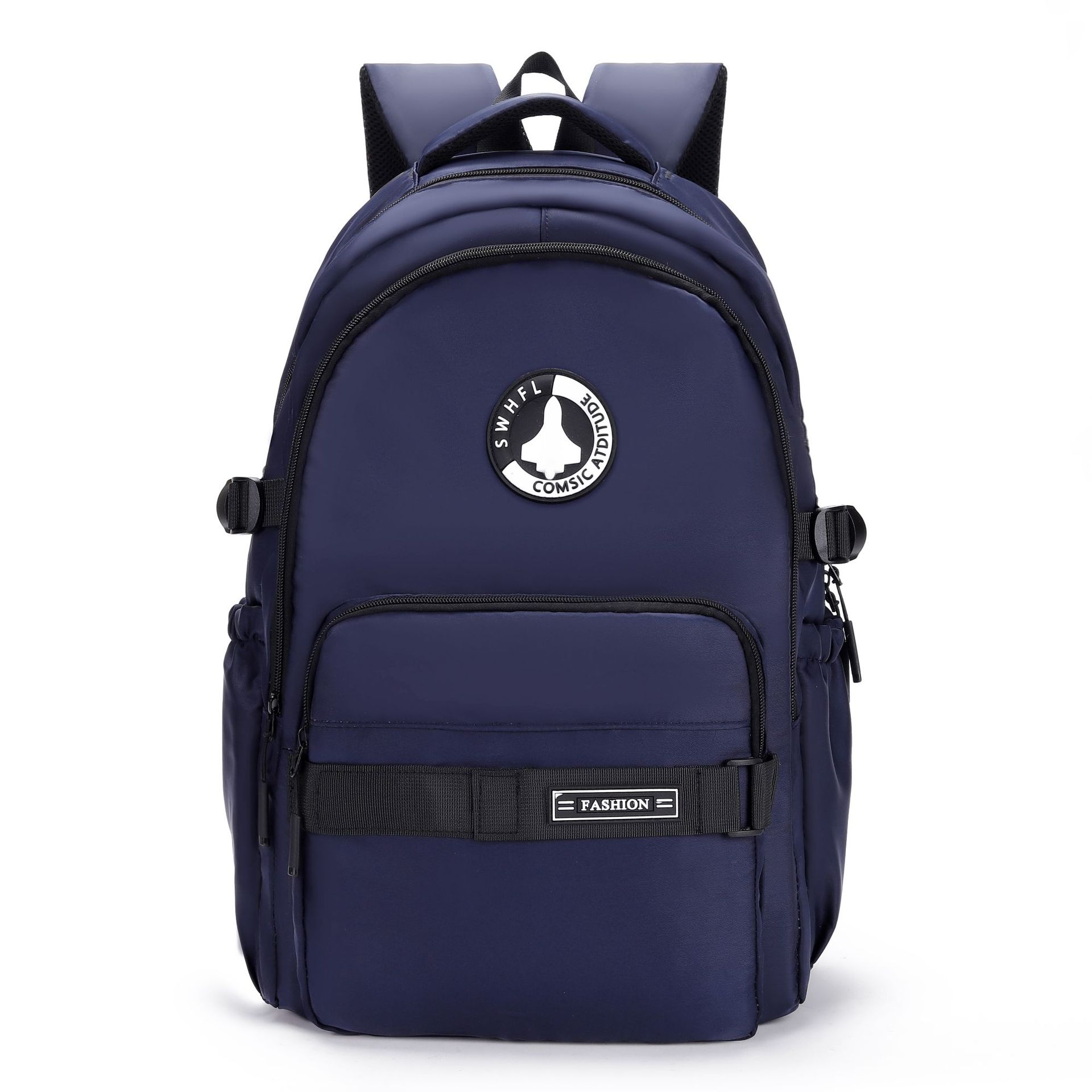 New school bag fashionable casual backpack large capacity multi-functional middle and high school students can set trolley case backpack 31*17*47