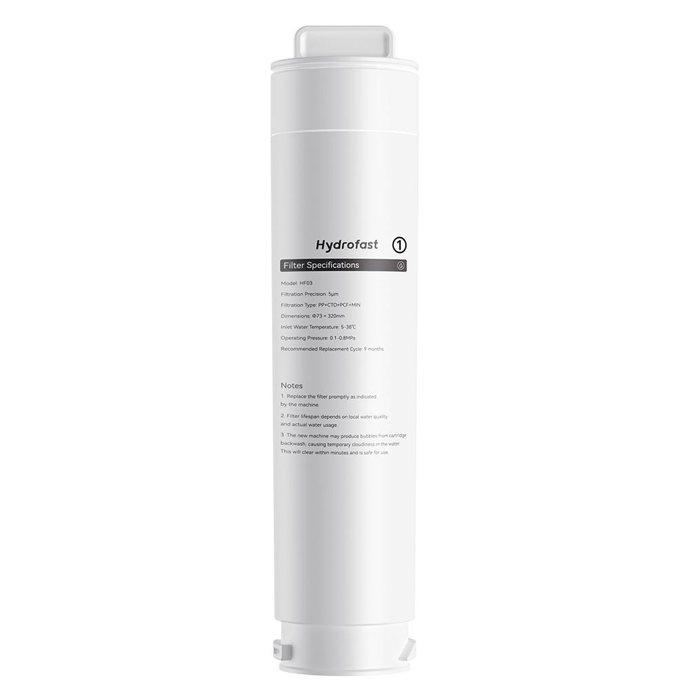 Hydrofast W100 Countertop Water Purifier, 8 Temperatures Hot & Ambient – with HF03 Composite Filter Element for W100