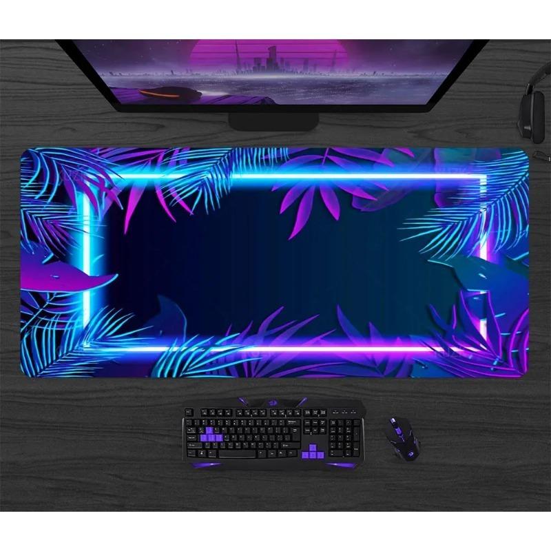 Gaming Mouse Pad Gamer Desk Mat Large Area Keyboard Pad Mousepad Carpet Laptop Computer E-Sports Modern Table Surface Mause Pad