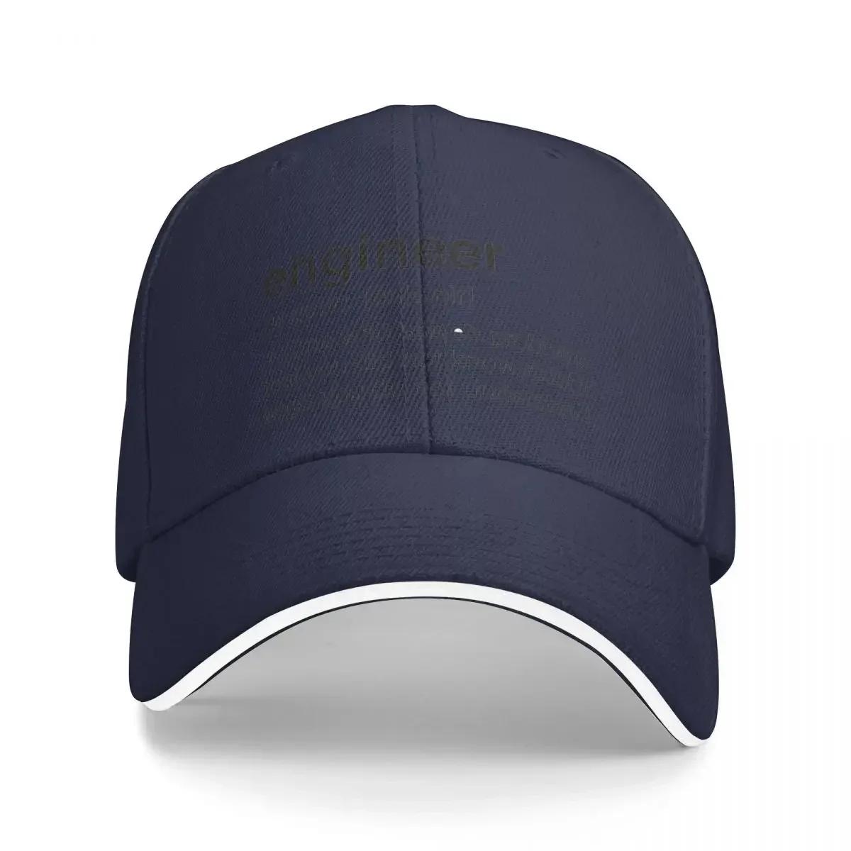 

Funny Engineer Definition Cap Fashion Casual Baseball Caps Adjustable Hat Hip Hop Summer Unisex Baseball Hats One Size