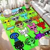 Custom Name Personalized Sprunki Game Print Carpet, Versatile Home Decor Rug, for Playroom, Apartment, Balcony, Entryway, Hallway Gift