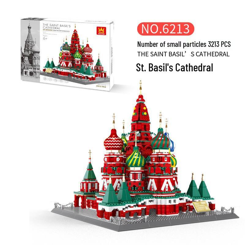 Saint Basil s Cathedral Advanced Building Blocks Architecture Set for Adults