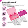 Portable Sealed Lunch Box Student Bento Box Microwave Available Heating School Office Staff Fruit Food Containers Forks Spoons