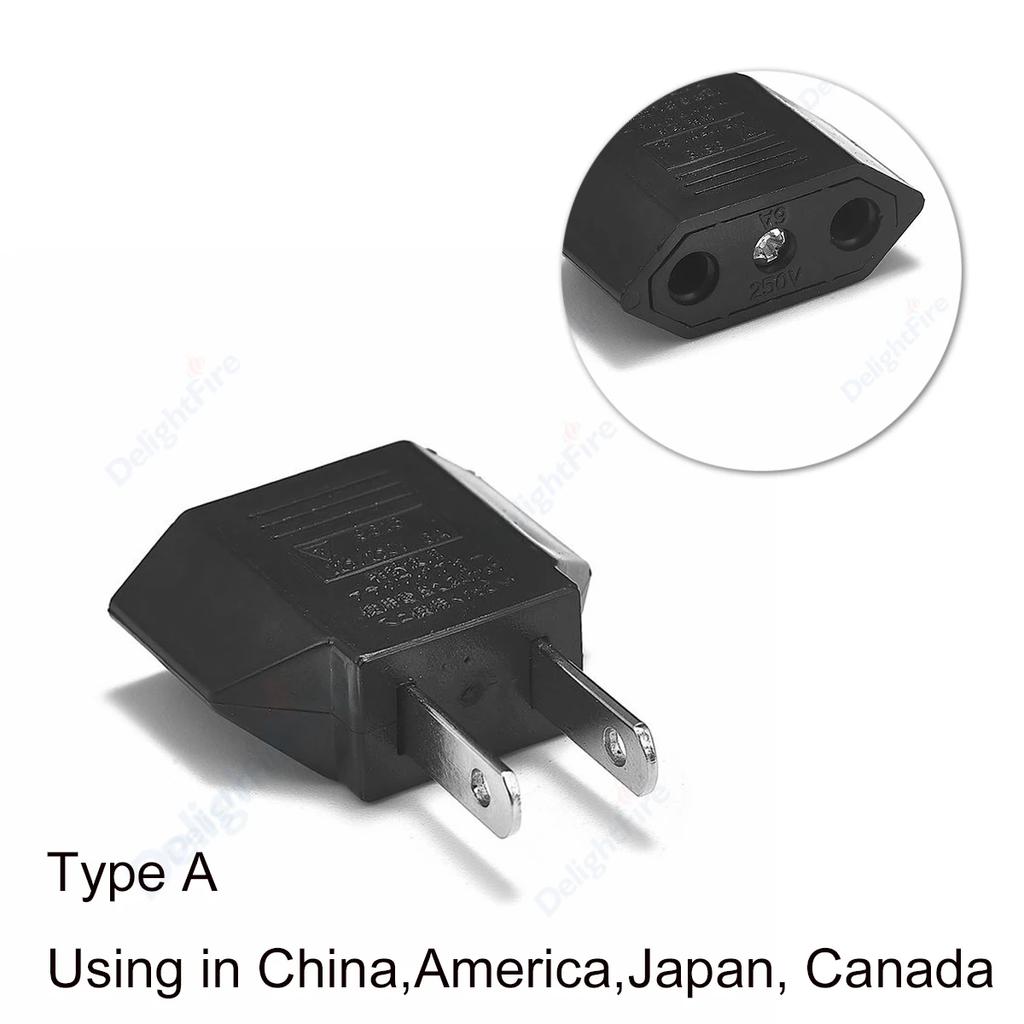 Xiaomi EU Adapter Travel Plug Adapter American CN US To EU Plug Euro Power Plug Electrical Adapter AC Electric Socket Outlet
