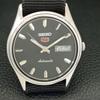 JAPAN VINTAGE SEIKO 5 AUTOMATIC 6309A MENS BLACK COLOR DIAL WATCH a701643-5 R206c-a701643