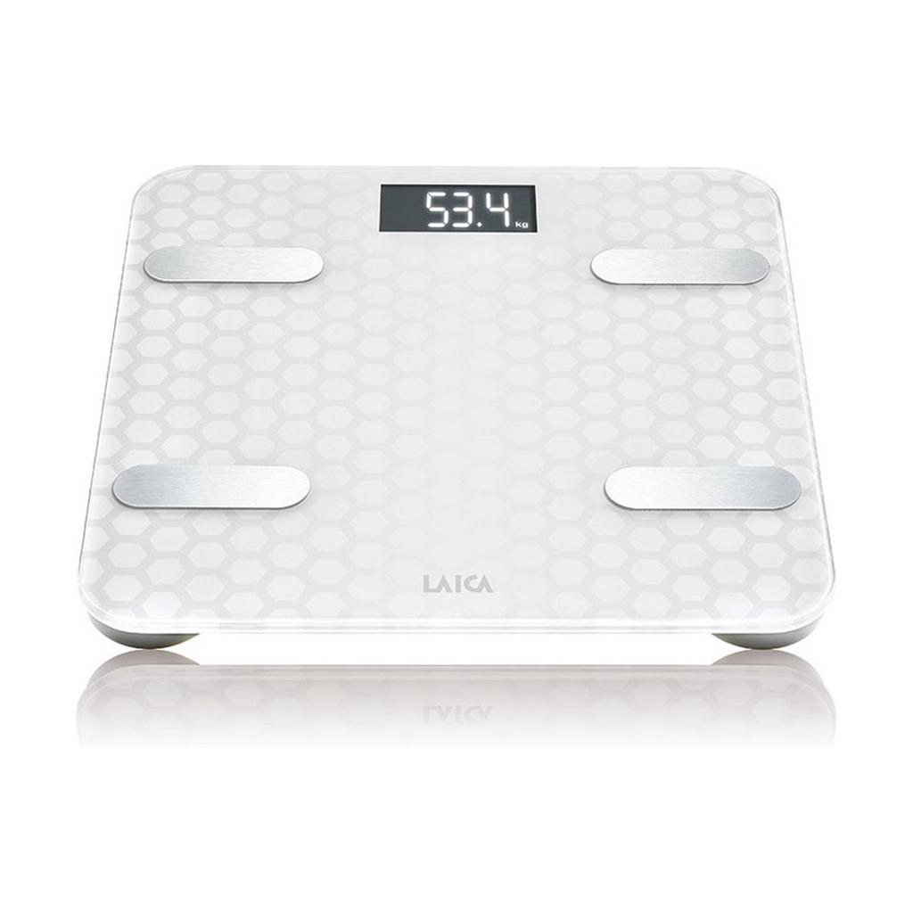 Digital Bathroom Scales LAICA PS7011 White Glass 180 kg