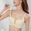 Gathering Bra Women's One-piece Cup with V-neck Support Half Cup Underwear Women's Seamless Bra Without Underwire Sexy Bra Without Underwire