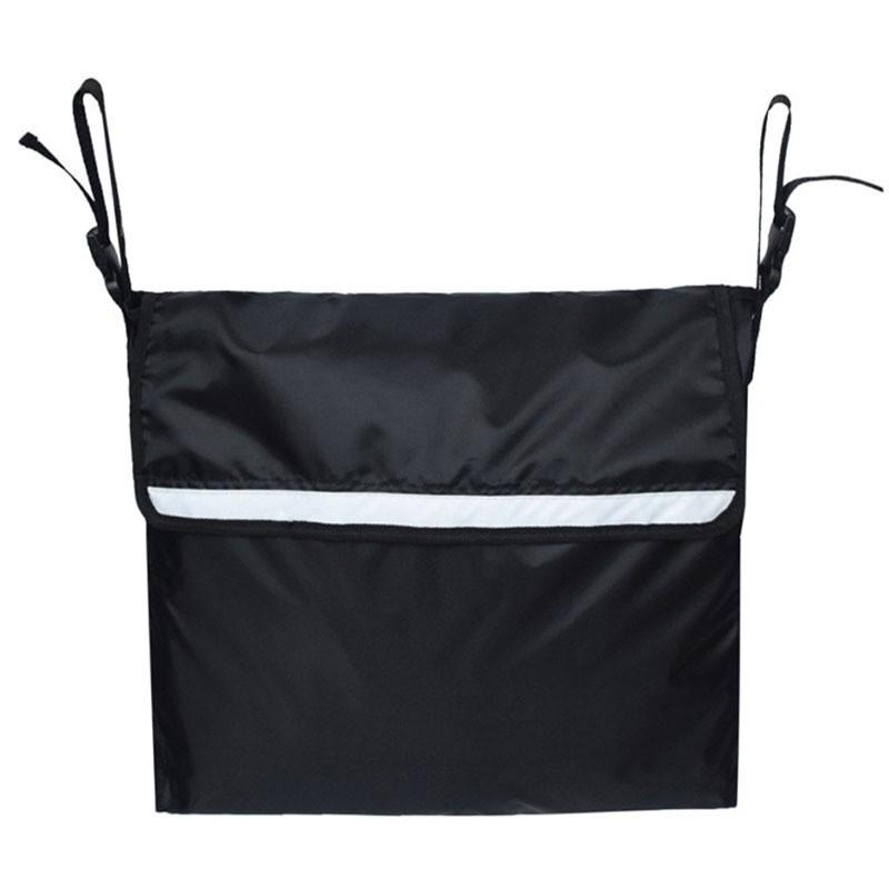 Outdoor Wheelchair Rear Bag Reflective Tape Waterproof Storage Bag Water Bottle Storage Bag Accessories Suitable For Wheelchairs