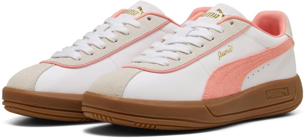 Puma Club Klassika Women Sneakers White/pink Fruit/evaporating Gray