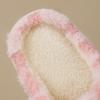 Cotton slippers women's thick-soled bag heel autumn and winter cute flat-soled slippers winter velvet warm cotton shoes high heel non-slip