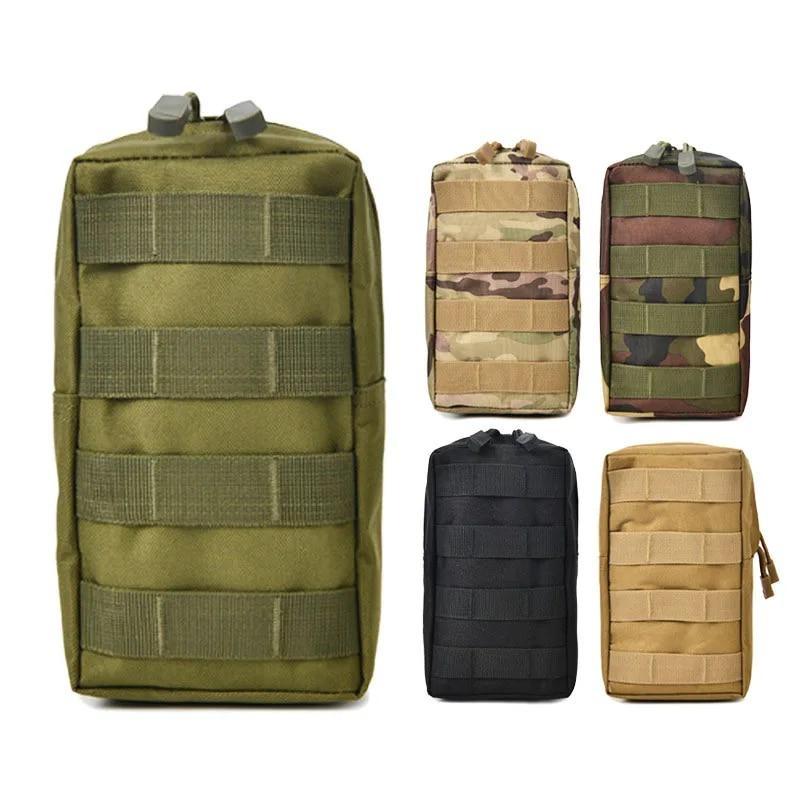 1Pc Outdoor Tactical Pouch Waterproof Nylon Multi Purpose Army Small Tactical Pack Universal Hunting Camping Bag Outdoor Equip