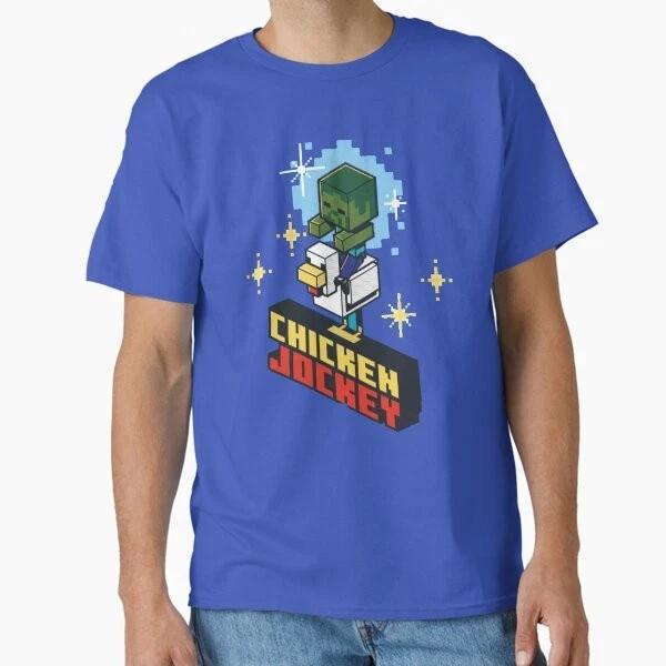 Chicken Jockey Classic Tshirt Made In Usaaus Tshirt S2xl S