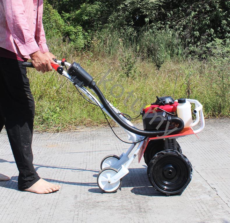 Agricultural Rotary Tiller Micro Tillage Machine Small Plough Soil Turning Household Gasoline Ditching Rotary Cultivator