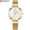 New CURREN Women Watch Waterproof Silver Ladies Wristwatch Top Brand Female Wrist Watches Girl Clock Relogio Feminin