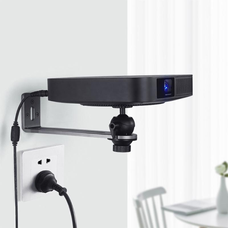 Strong Steel Projectors Wall Mount Brackets Adjustable Easy Installation Saving Space for Multiple Angles Positioning