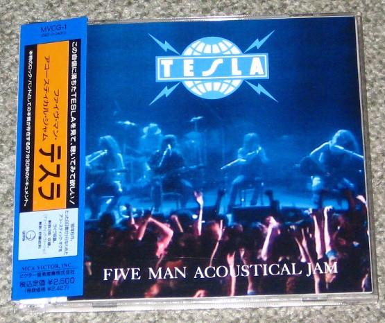 

CD TESLA - Five Man Acoustical Jam MVCG1PROMO GEFFEN 1991 Japan Rock Used