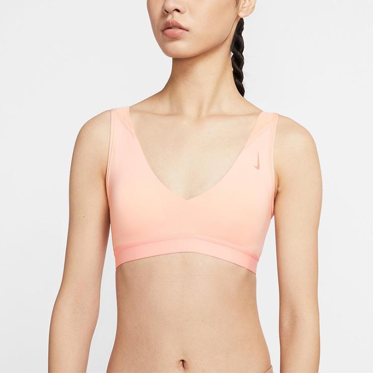 Nike Favorites Low Intensity Support Sports Bra Women Underwear Washed-Coral CJ0795-664