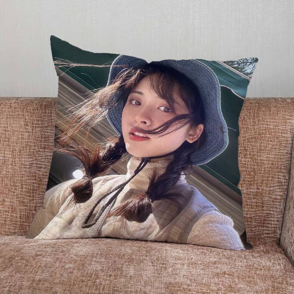 Actor Shen Yue Pillow Case For Home Bedroom Car Office Decoration Living Room Sofa Cushion Cover Suitable
