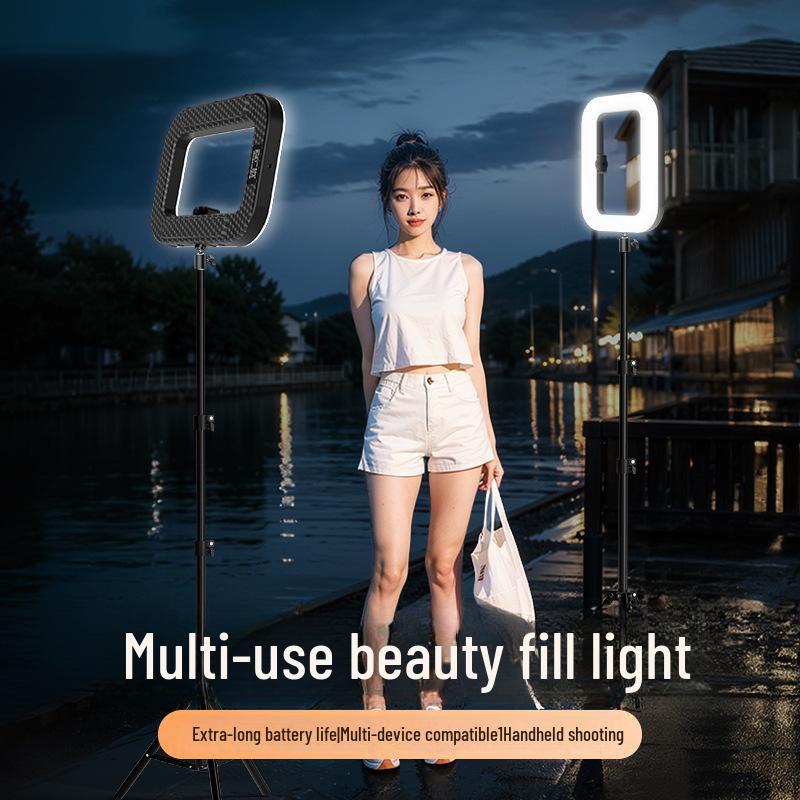Ulans Rabbit Cage Mobile Fill Light for Outdoor Video and Photography