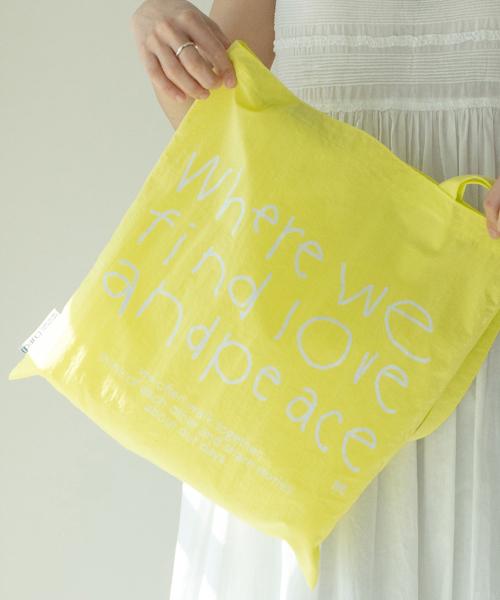 Parrc Color Drawing Eco Bag (Lime)