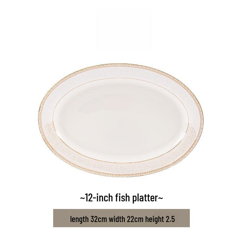 Modra Lanka Light Luxury Nordic Ceramic Dinnerware