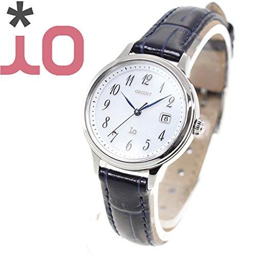 [ORIENT iO] Montre solaire pour femme RN-WG0009S, blanche, fabriquée au Japon, garantie nationale