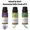 Ananta Mood & Hair Essential Oil Combo – Lavender, Rosemary & Cedarwood Aroma Oils (10 Ml × 3)