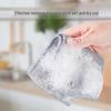 Dual-Layer Steel Wire Dishcloth for Multi-Purpose Kitchen Cleaning