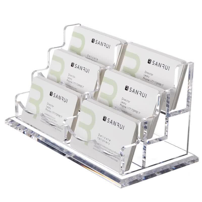 Multi-layer Acrylic Business Card Holder