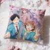 Anime B-Blue BoxS Cushion Cover Premium Comfort Reversible Pillow Cove -Two in One Design for Any Room & Car Interior