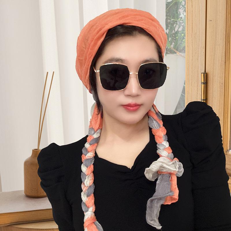 Vielseitiges gerüschtes Stirnband für Mädchen - Modischer Outdoor-Herbst/Winter-Halswärmer