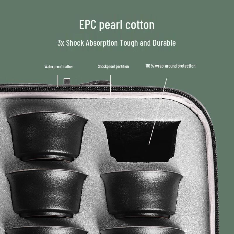 Portable Ceramic Travel Tea Set