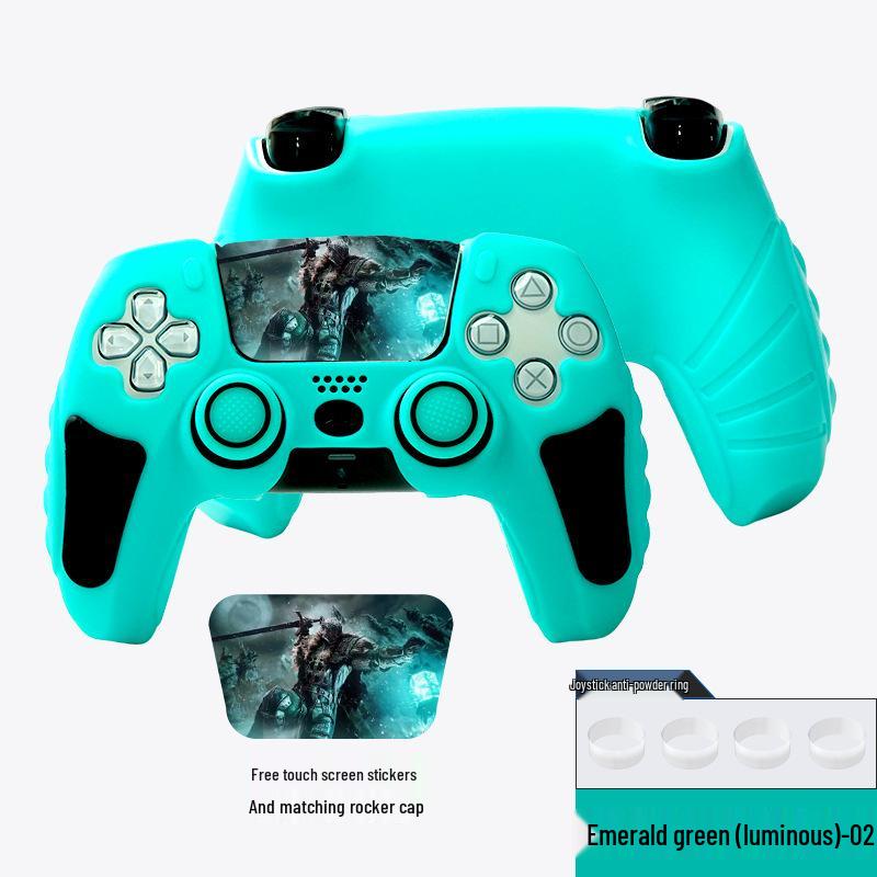 PS5 Silicone Non-Slip Sweat-Proof Controller Protective Cover for PlayStation 5