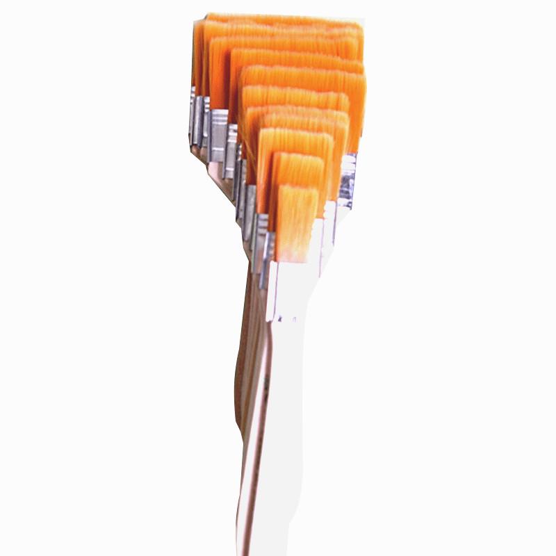 Nylon Hair Oil & Acrylic Paintbrush Set for Art Supplies