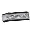 White Mirror Signal for Fiat Doblo, Combo D - Right Left Set