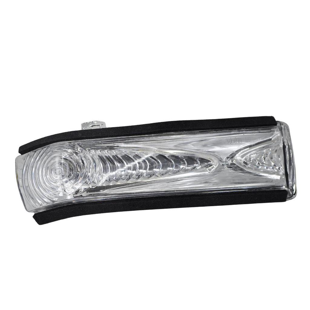 White Mirror Signal for Fiat Doblo, Combo D - Right Left Set