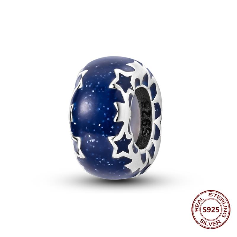 Chameleon Luminous Firefly Charm Fit  S925 Original Bracelets Butterfly S925 Silver Beads For DIY Jewelry Birthday Gift