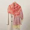 NEW Winter Women Bufanda Jacquard Scarf Printed coquette fashion Silky Long Shawl Ethnic Fringed Travel Scarves